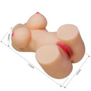 Hetty Realistischer weiblicher Torso Vagina und Anal 1,9 Kg von Crazy Bull