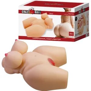 Grace Realistischer weiblicher Torso Vagina und Anal 7,5 Kg von Crazy Bull | Fesselliebe.de