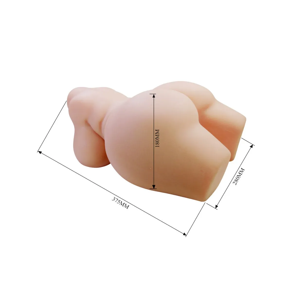 Grace Realistischer weiblicher Torso Vagina und Anal 7,5 Kg von Crazy Bull | Fesselliebe.de