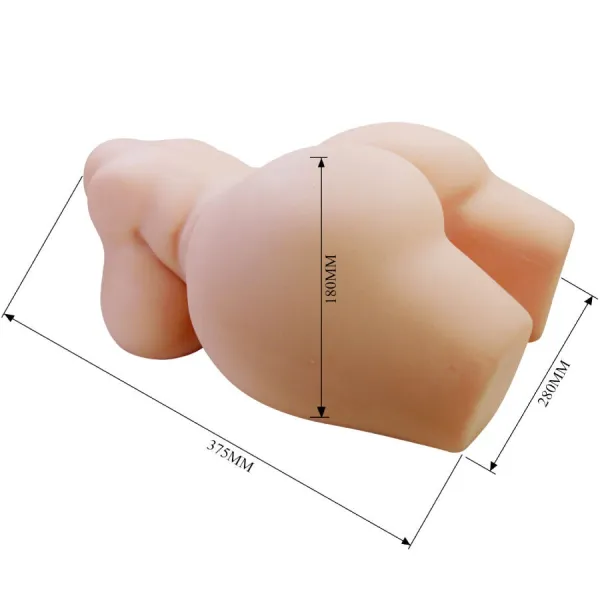 Grace Realistischer weiblicher Torso Vagina und Anal 7,5 Kg von Crazy Bull | Fesselliebe.de
