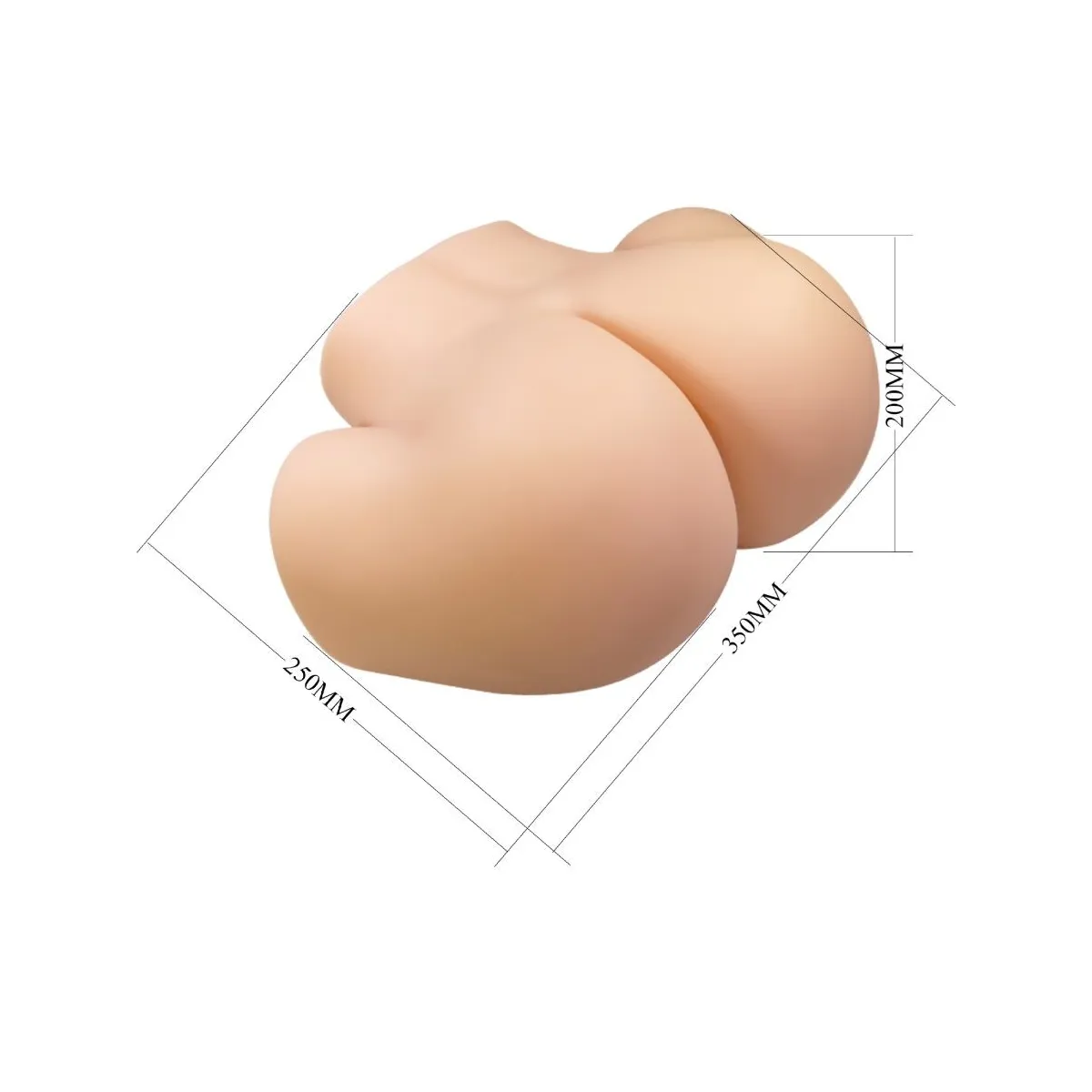 Anaid Realistische weibliche Hinten Vagina und Anal 7 Kg von Crazy Bull | Fesselliebe.de