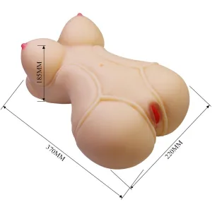 Diana Realistischer weiblicher Torso Vagina und Anal 5 Kg von Crazy Bull