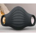 Palm Schwarzer Flexibler Vibrator-Masturbator von Rocks-Off
