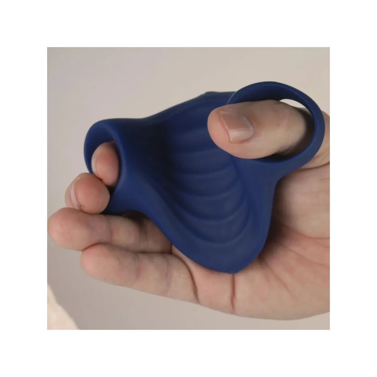 Palmblauer Flexibler Vibrator-Masturbator von Rocks-Off | Fesselliebe.de