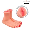 Gabbie Zweiteiliger Fussförmiger Masturbator von Intense Deep Touch