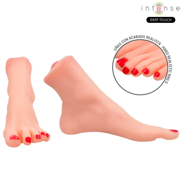 Gabbie Zweiteiliger Fussförmiger Masturbator von Intense Deep Touch | Fesselliebe.de