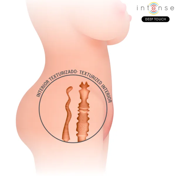 Jesse Torso Doppelter Vagina- & Anusammenbauer von Intense Deep Touch | Fesselliebe.de