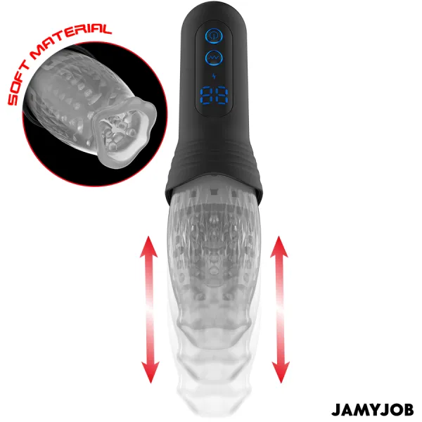Blow-R Masturbator mit Stoss- und Rotationsfunktion von Jamyjob | Fesselliebe.de