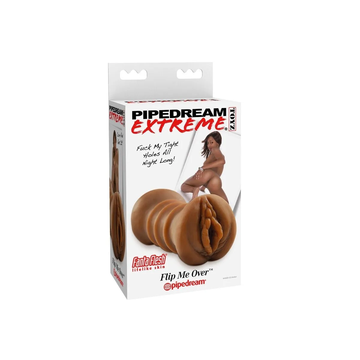 Realistischer Doppelter Masturbator Vagina & ano Braun von Fetish Fantasy Extreme | Fesselliebe.de