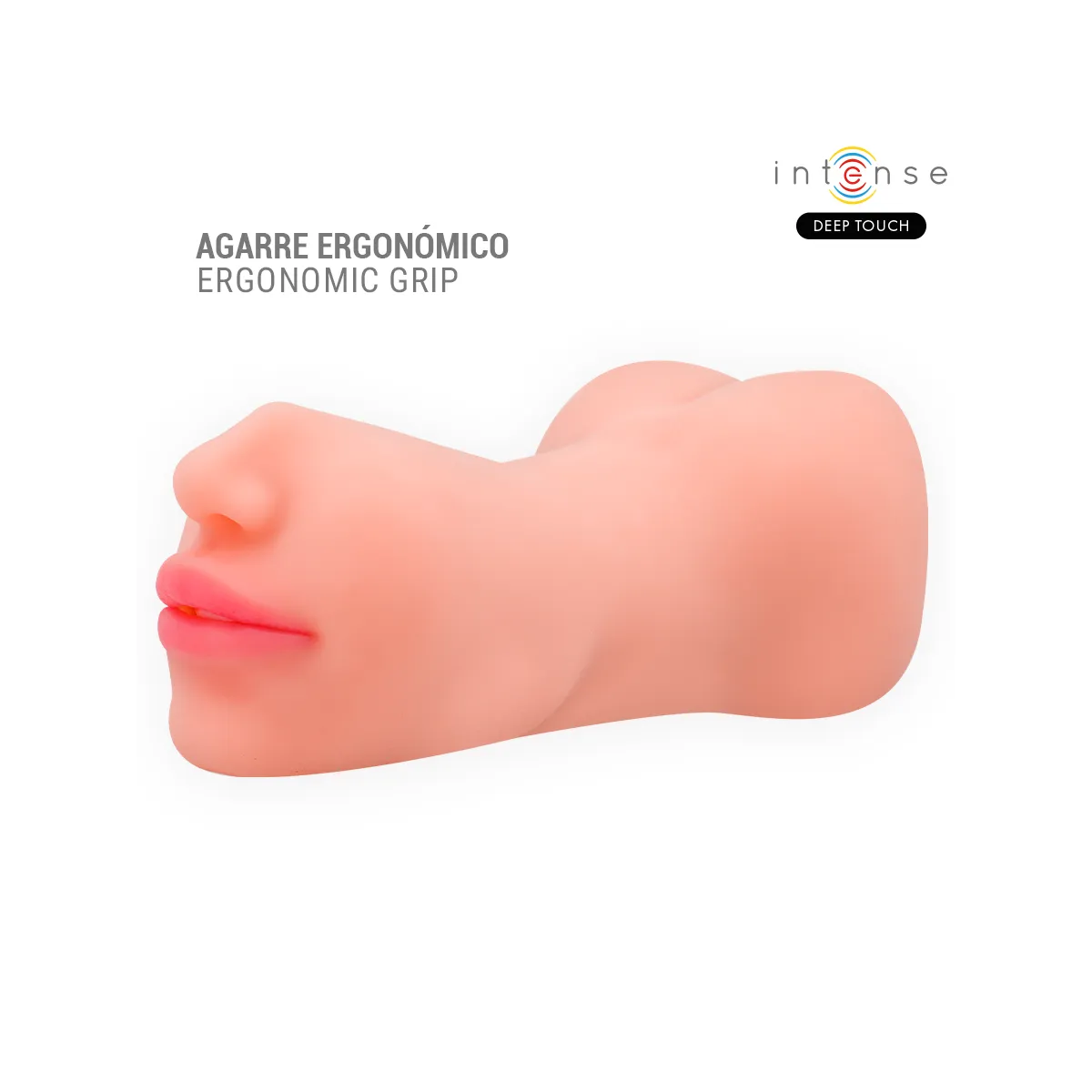 Riley Doppelmusturbator für Mund und Vagina von Intense Deep Touch | Fesselliebe.de