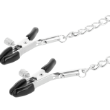 Einstellbare Nippelklemmen aus Metall von Darkness Sensations | Fesselliebe.de