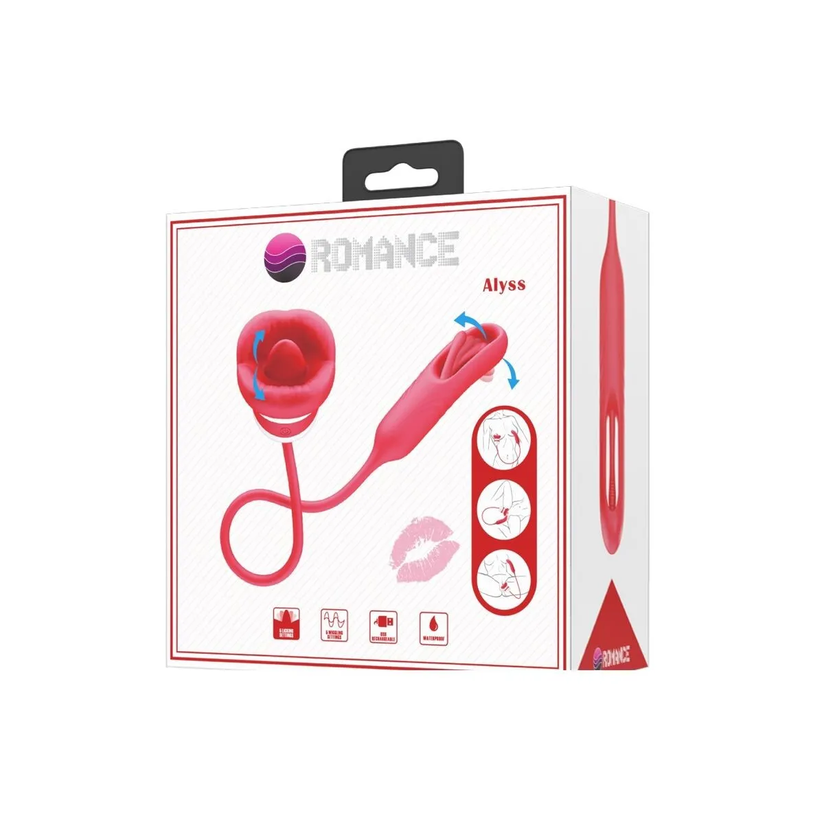 Alyss Masturbator Mund Rot von Romance | Fesselliebe.de