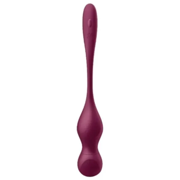 Love Birds Vary Vibrierende Kugeln Kostenlose App Weinrot von Satisfyer Vibrator | Fesselliebe.de