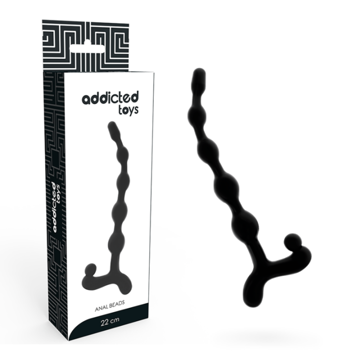 Analkugeln 22 cm Schwarz von Addicted Toys | Fesselliebe.de