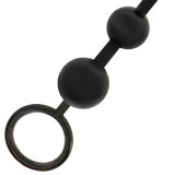 Analperlen 29 cm Schwarz von Addicted Toys | Fesselliebe.de