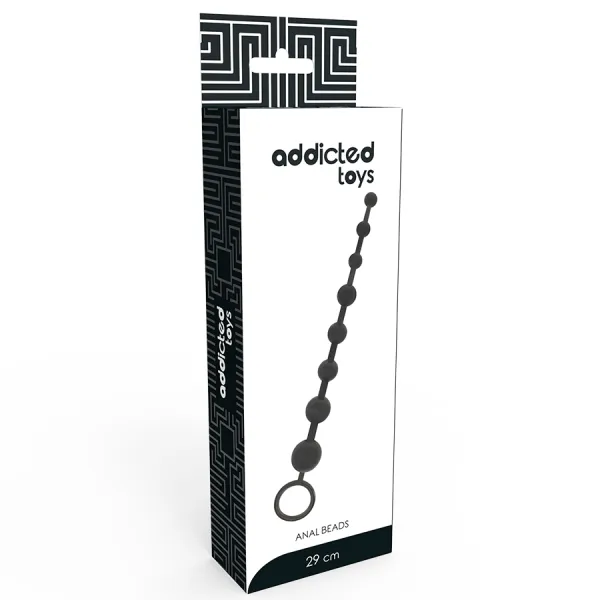 Analperlen 29 cm Schwarz von Addicted Toys | Fesselliebe.de
