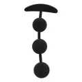 Harry Anal-Rosenkranz 3 Silikonkugeln 14 cm von Black&Silver