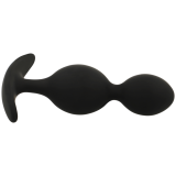 Orson Plug Silikon 2 Analwellen 9 cm von Black&Silver | Fesselliebe.de