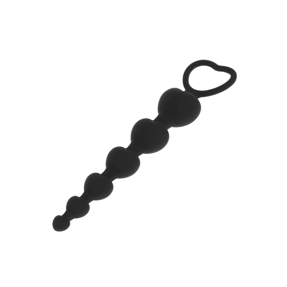 Mila Anal-Herzkette 18 cm von Black&Silver | Fesselliebe.de