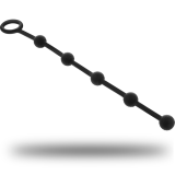 Korg Anal Rosenkranz Silikon Initiation 21 cm von Black&Silver | Fesselliebe.de