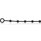 Korg Anal Rosenkranz Silikon Initiation 21 cm von Black&Silver | Fesselliebe.de