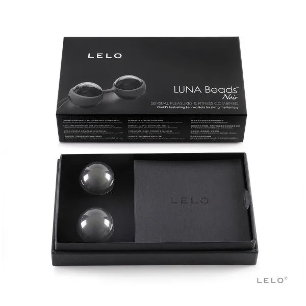 Luna Beads Noir Chinesische Kugeln von Lelo | Fesselliebe.de