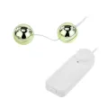 Goldener Vibrator mit Chinesischen Bällen von Baile Stimulating
