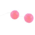 Rosa Strukturierte Bälle 3,6 cm, Ein Tiefes Vergnügen von Baile Stimulating