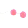 Rosa Strukturierte Bälle 3,6 cm, Ein Tiefes Vergnügen von Baile Stimulating