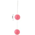 Rosa Strukturierte Bälle 3,6 cm, Ein Tiefes Vergnügen von Baile Stimulating