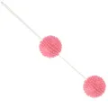 Rosa Strukturierte Bälle 3,6 cm, Ein Tiefes Vergnügen von Baile Stimulating