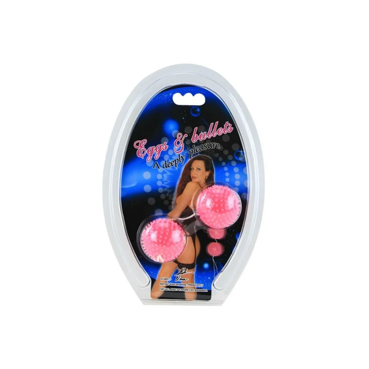 Ein Tiefes Vergnügen, Bälle mit Lila Strukturierung 3,60 cm von Baile Stimulating | Fesselliebe.de