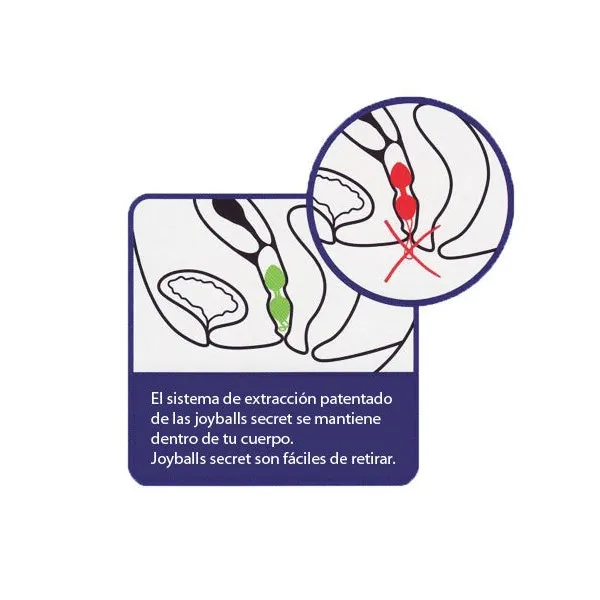 Geheime Schwarze und Rosa Chinesische Bälle von Joydivision Joyballs | Fesselliebe.de