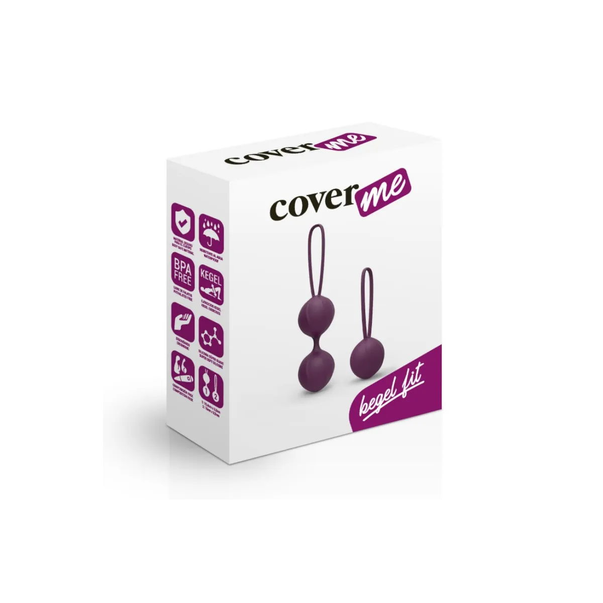 Lila Beckentrainer Kegel von Coverme | Fesselliebe.de