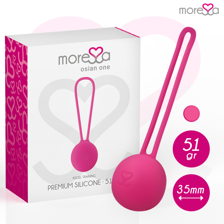 Osian One Premium Silikon Rosa von Moressa | Fesselliebe.de