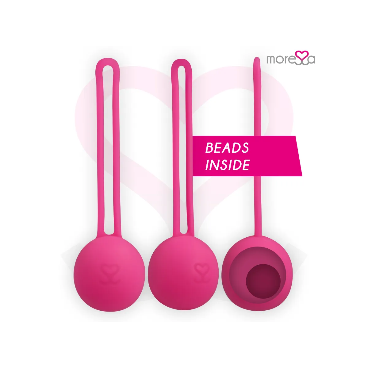 Osian One Premium Silikon Rosa von Moressa | Fesselliebe.de