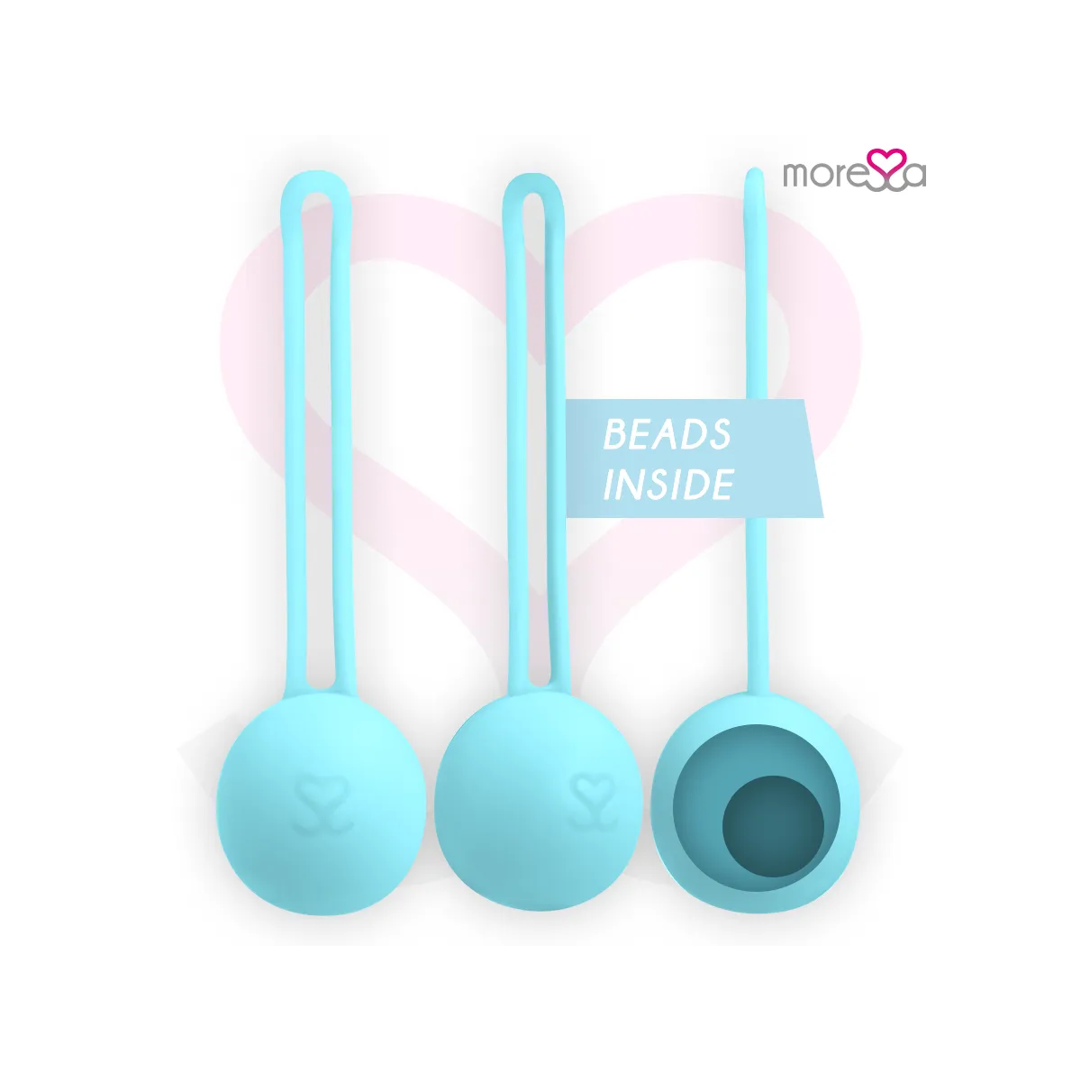 Osian One Premium Türkis-Silikon von Moressa | Fesselliebe.de