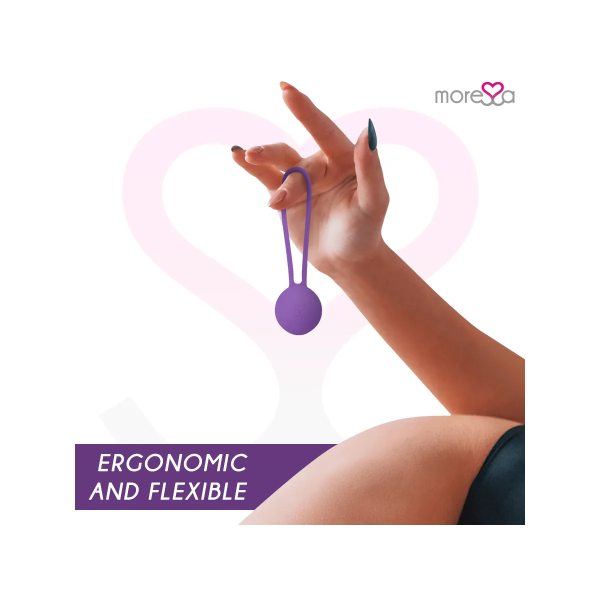 Osian One Premium Lila Silikon von Moressa | Fesselliebe.de