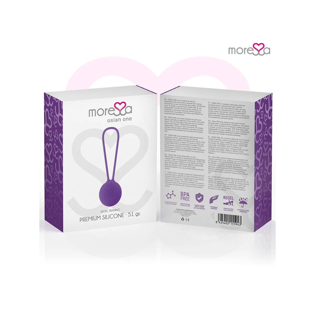 Osian One Premium Lila Silikon von Moressa | Fesselliebe.de