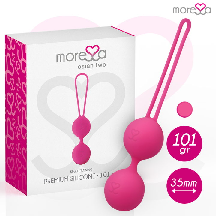 Osian Two Premium Silikon Rosa von Moressa | Fesselliebe.de