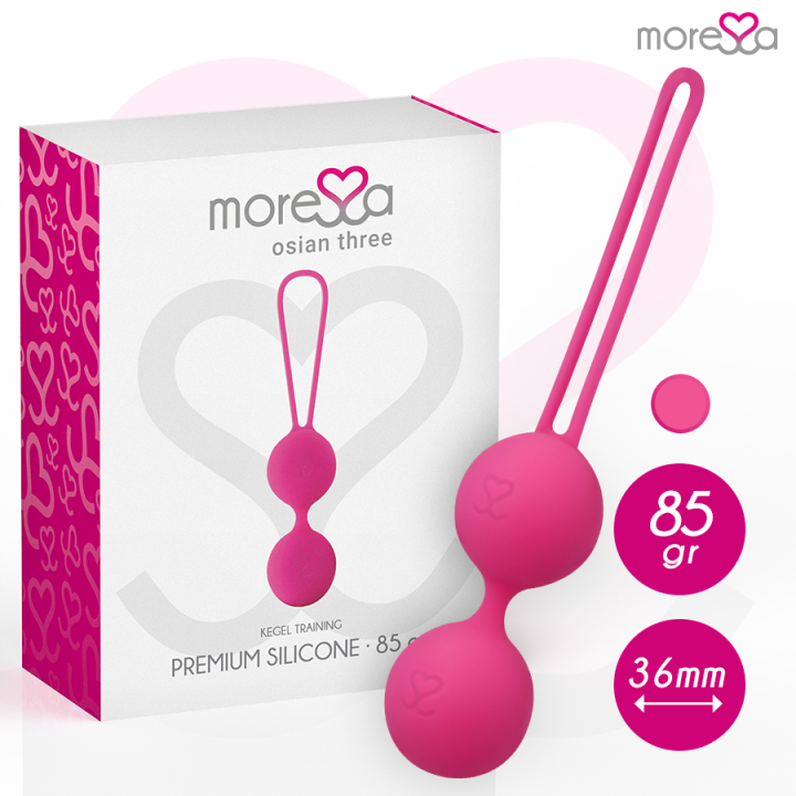 Osian Drei Premium Silikon Rosa von Moressa | Fesselliebe.de