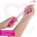 Osian Drei Premium Silikon Rosa von Moressa