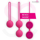 Osian Set Premium Silikon Rosa (Osian One - 51 G | Osian Two - 101 G | Osian Three 85 G) von Moressa | Fesselliebe.de