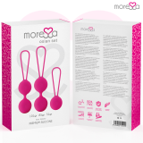 Osian Set Premium Silikon Rosa (Osian One - 51 G | Osian Two - 101 G | Osian Three 85 G) von Moressa | Fesselliebe.de