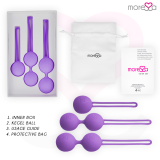 Osian Set Premium Lila Silikon von Moressa | Fesselliebe.de