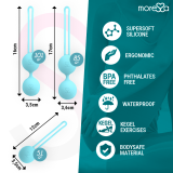 Osian Set Premium Türkis Silikon von Moressa | Fesselliebe.de