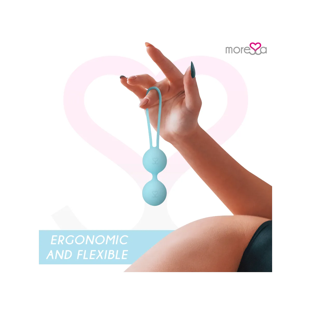 Osian Set Premium Türkis Silikon von Moressa | Fesselliebe.de