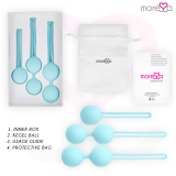 Osian Set Premium Türkis Silikon von Moressa | Fesselliebe.de