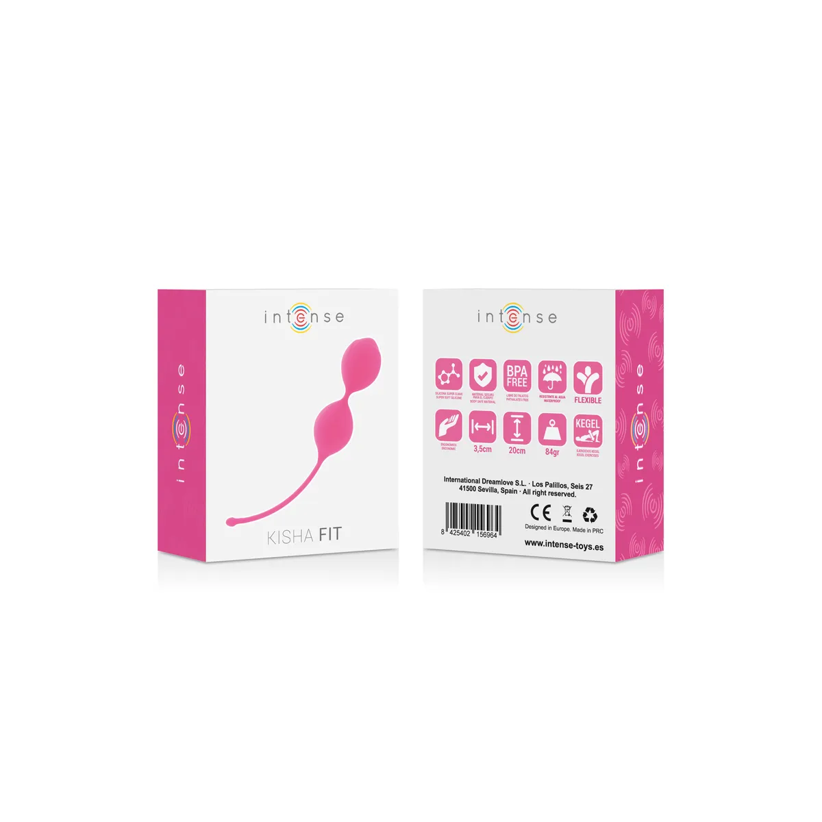 Kisha Fit Silikon Kegel Fuchsia von Intense Health & Fun | Fesselliebe.de