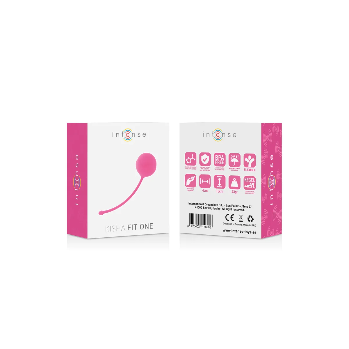 Kisha Fit One Silikon Kegel Fuchsia von Intense Health & Fun | Fesselliebe.de